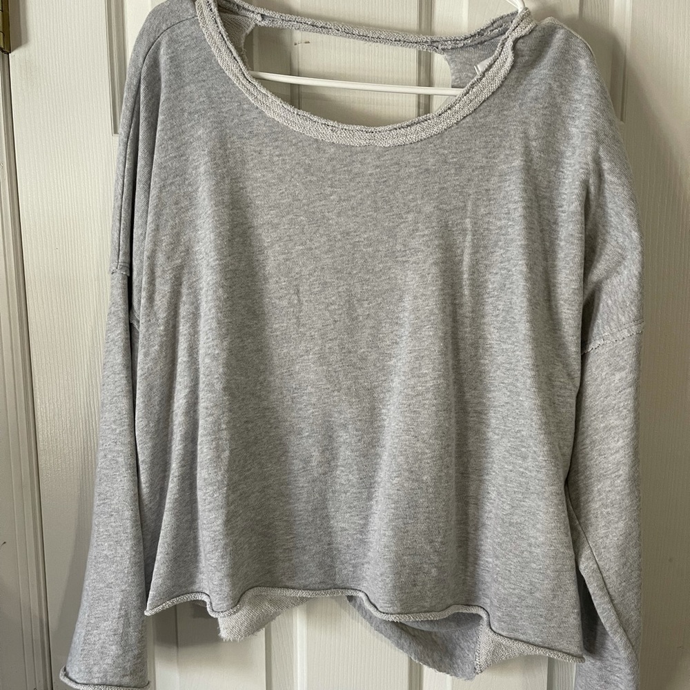 Aerie cross back sweatshirt